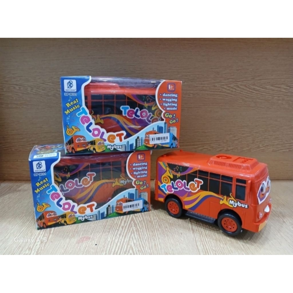 Mainan Truk Oleng Tayo Bus Dancing