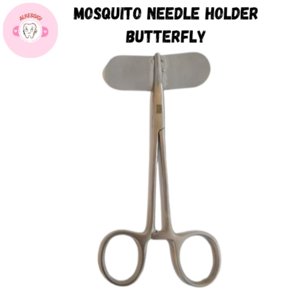MOSQUITO NEEDLE HOLDER BUTTERFLY