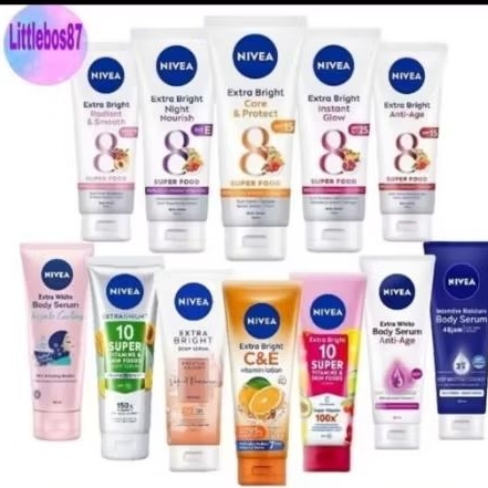 Nivea body serum 180 ml