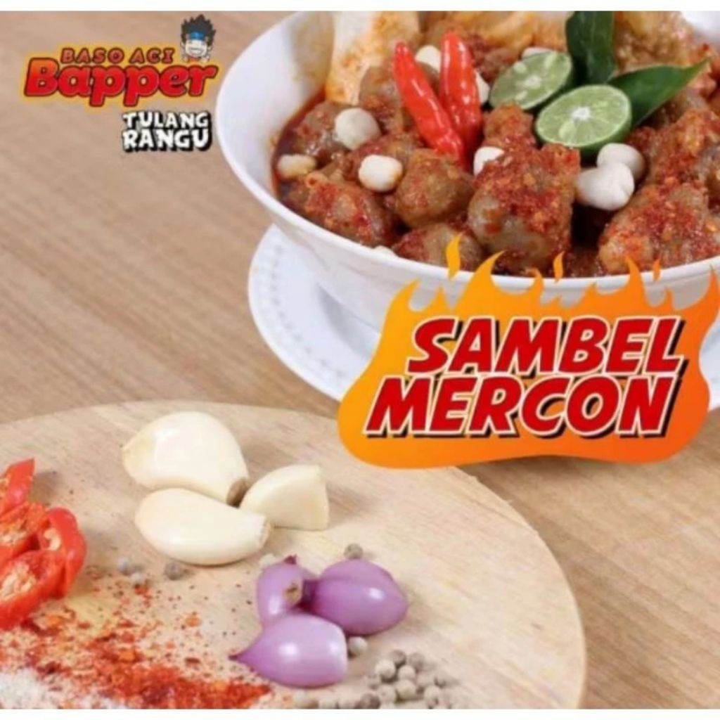 Baso Aci Bapper Tulang Rangu Mercon
