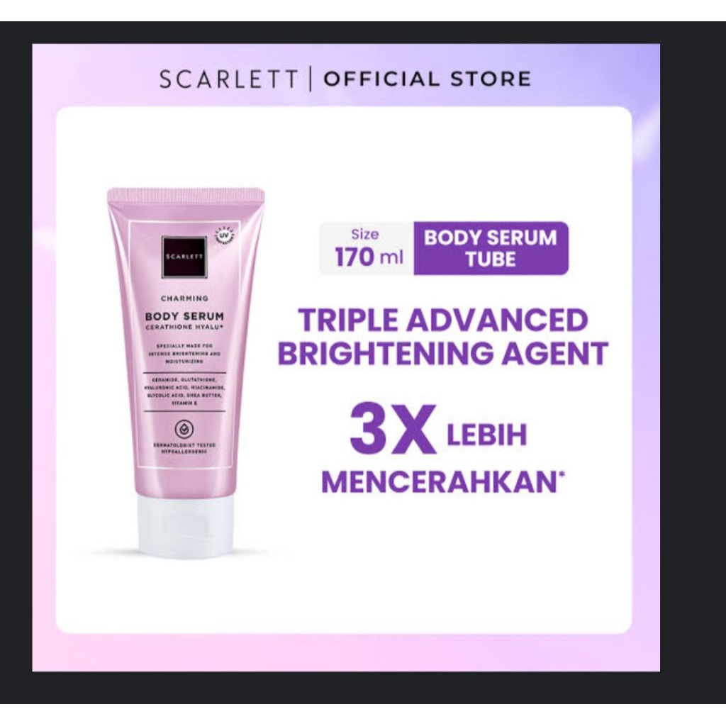 BODY SERUM SCARLETT CHARMING