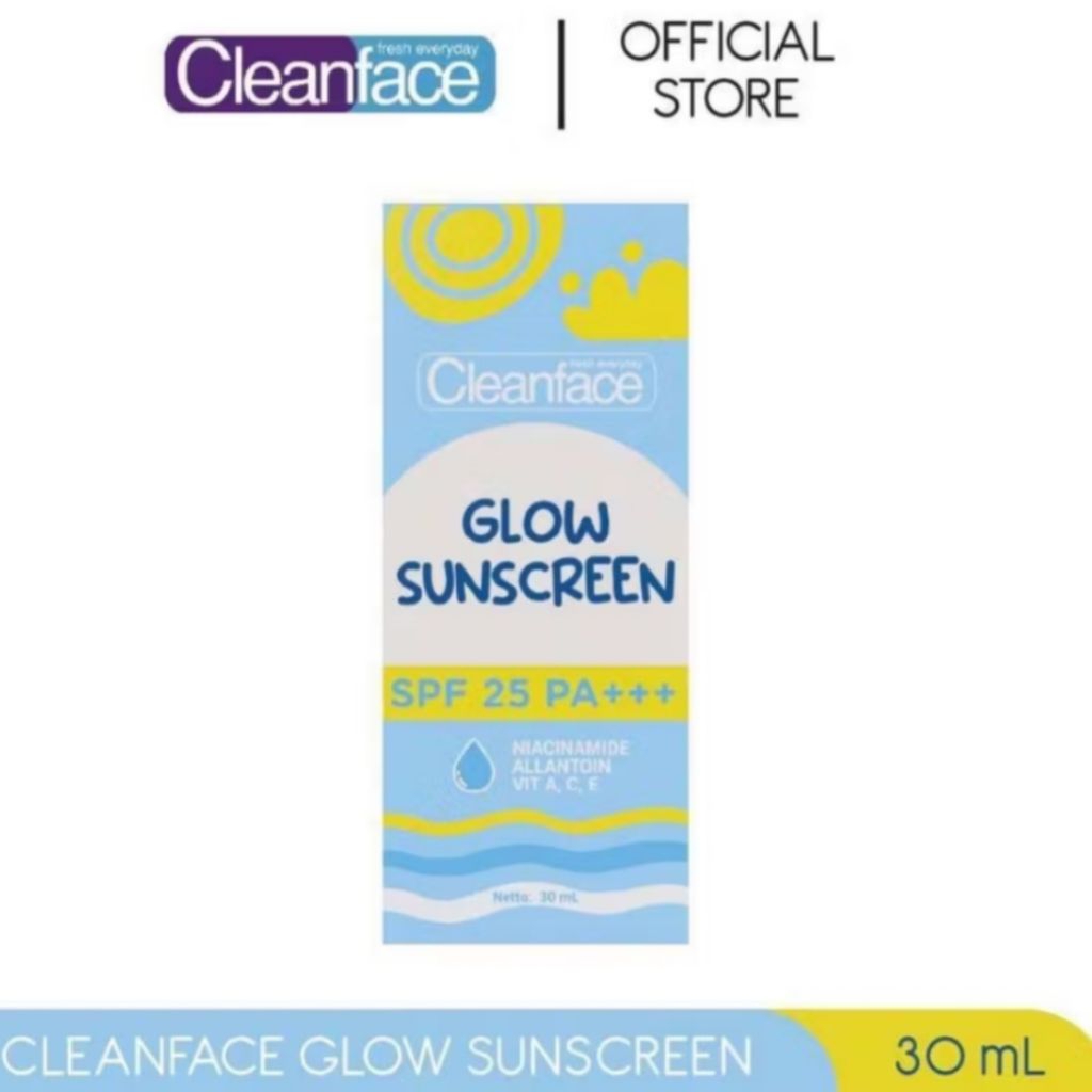 Cleanface Glow Sunscreen Spf 25 Pa+++