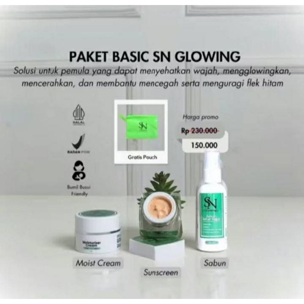 PAKET BASIC SNGLOWING
