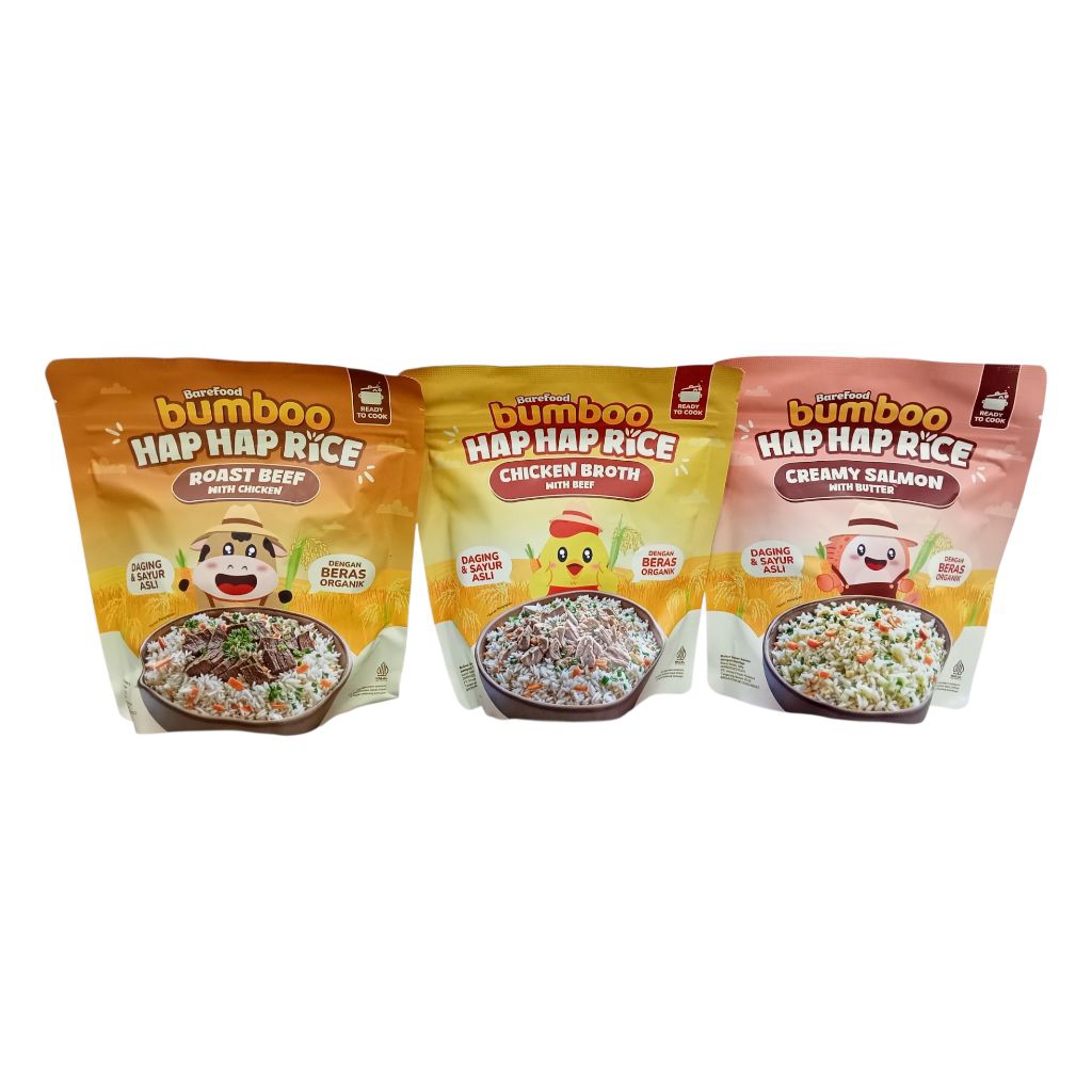 QBS || BUMBOO HAP HAP RICE || 180GR