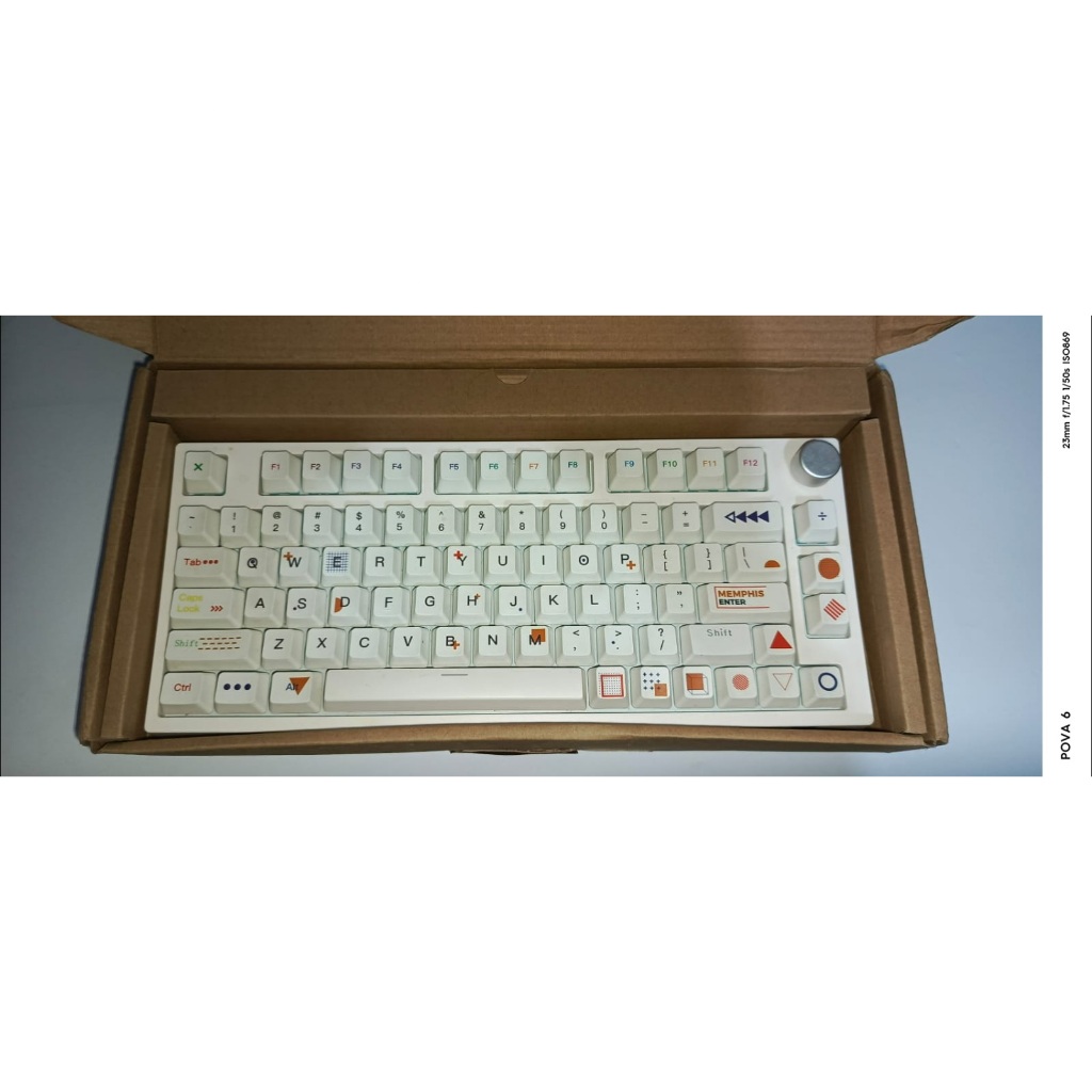 Keyboard Mechanical Vortex Series GT-8 Moded Switch+Keycaps