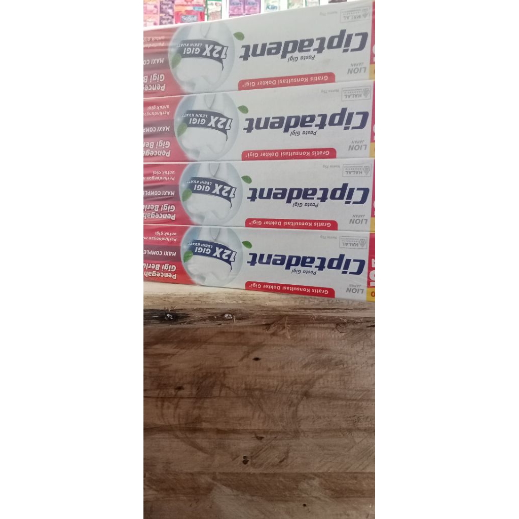 ciptadent 75 g isi 3 picis