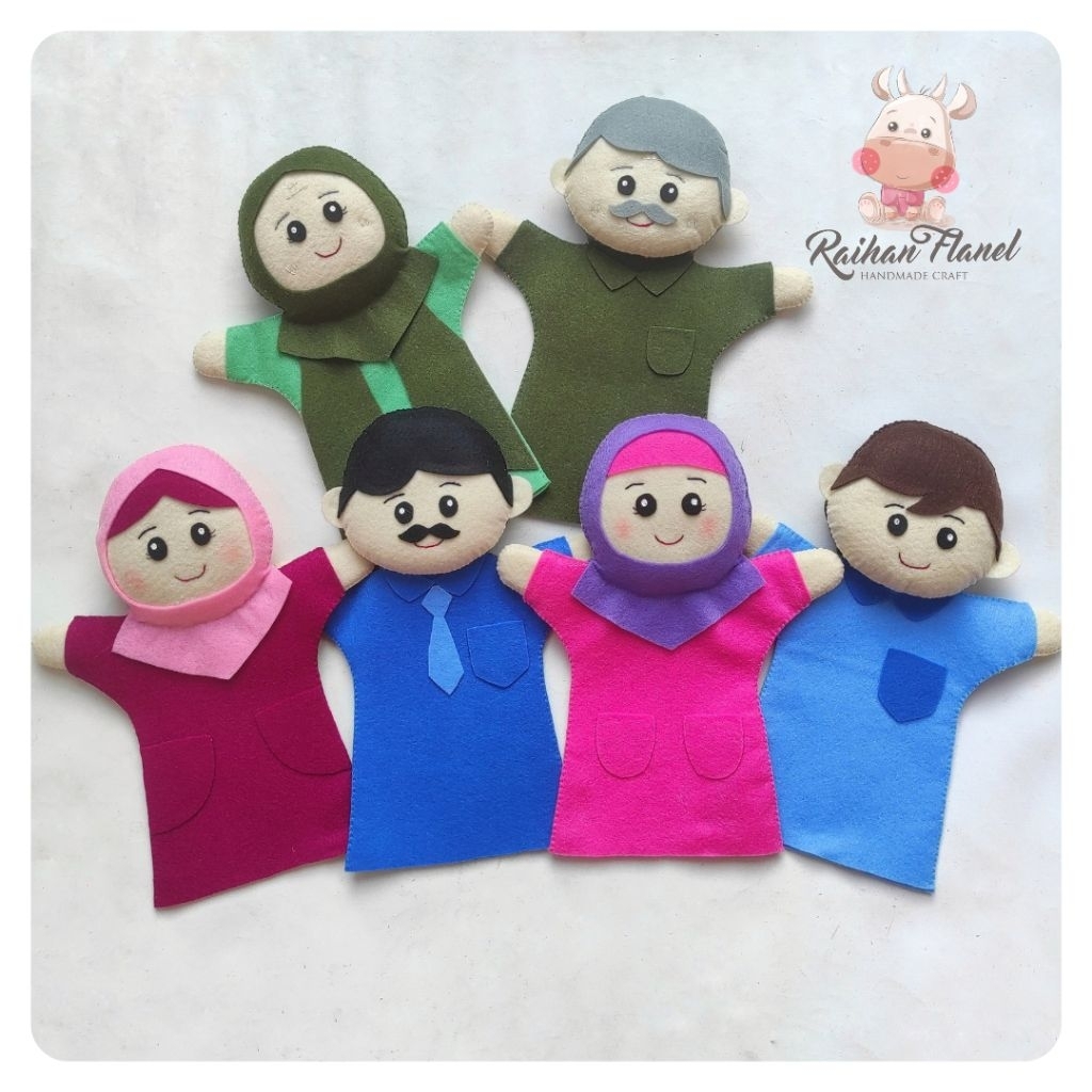 Boneka tangan/hand puppet/mainan anak
