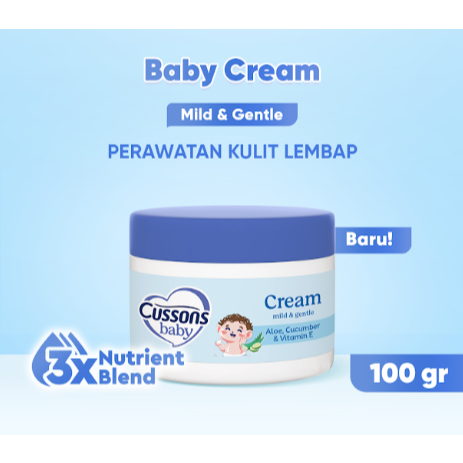 CUSSONS B.CREAM MILD&GENTLE J 100GR