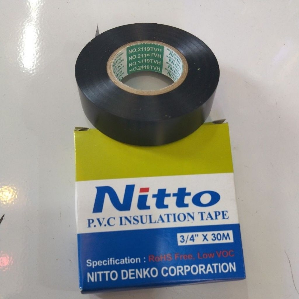 isolasi nitto isolasi kabel 3/4x30M