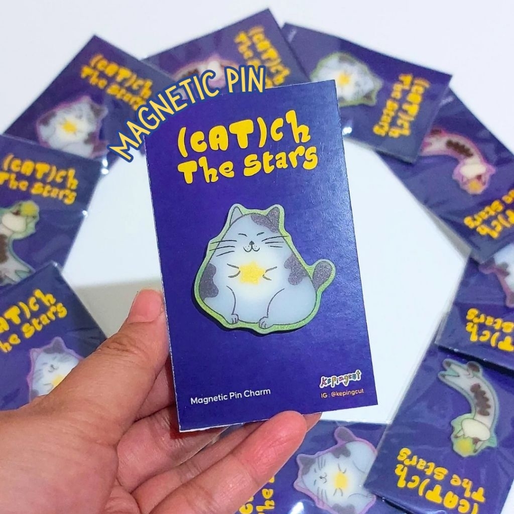 Pin Kucing CATch The Stars