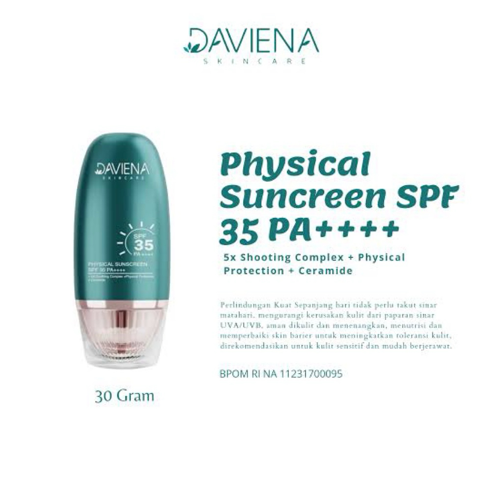 DAVIENA Physical sunscreen spf 35 Pa+++