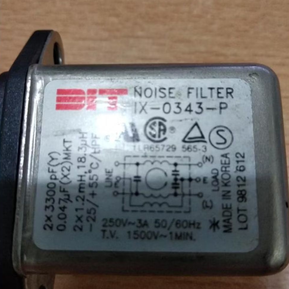 Noise filter 250v, 3A