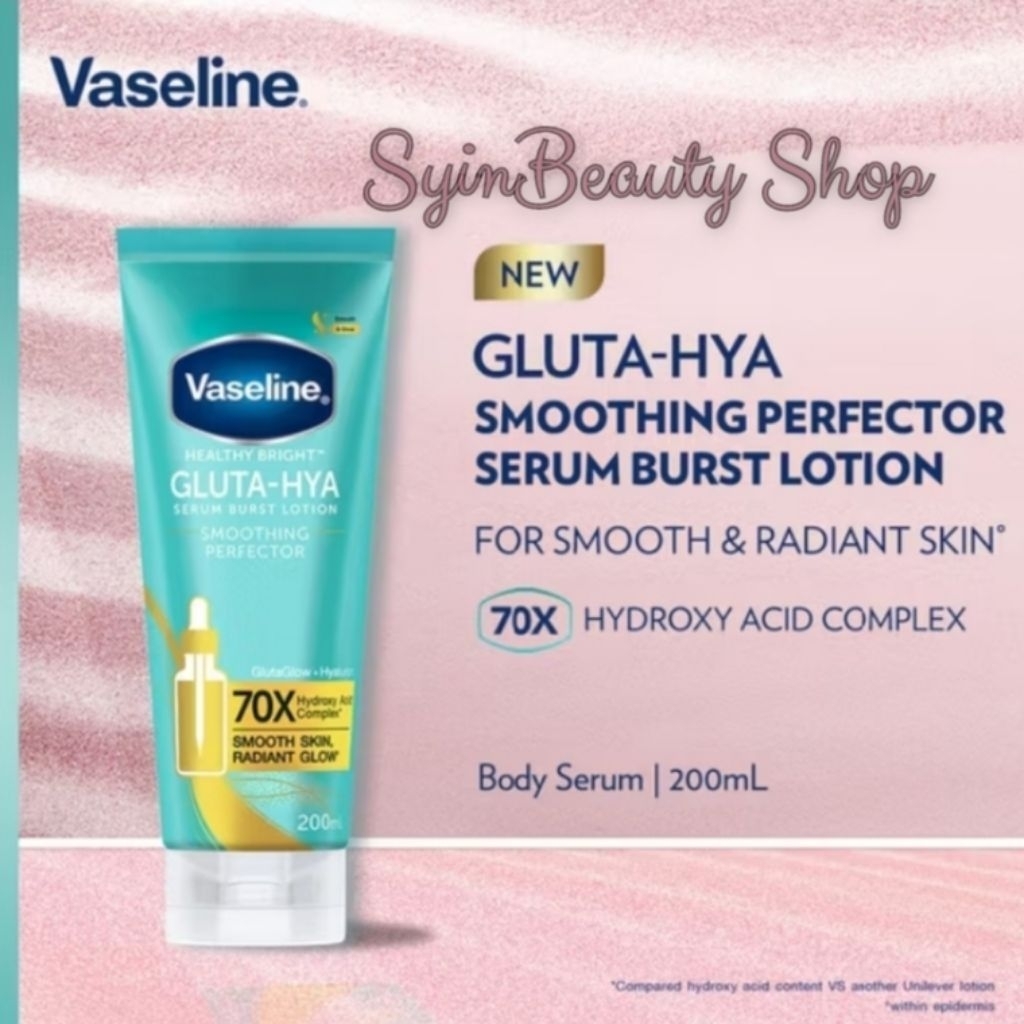 Vaseline Gluta Hya Smoothing Serum 200ml