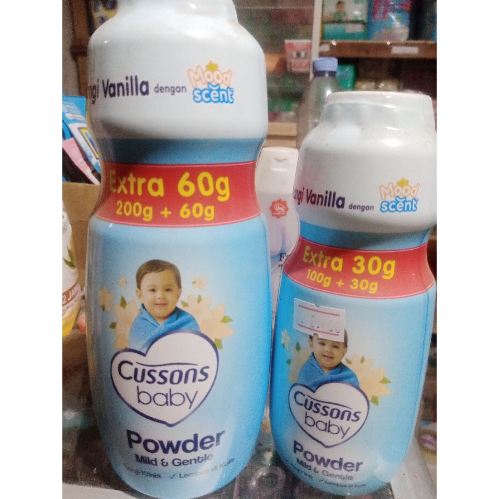 Cussons bedak tabur bayi 260gr