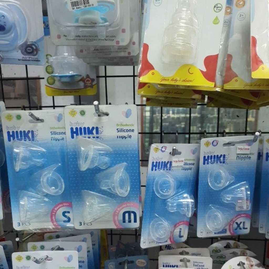 Silicone Nipple Huki 3pcs