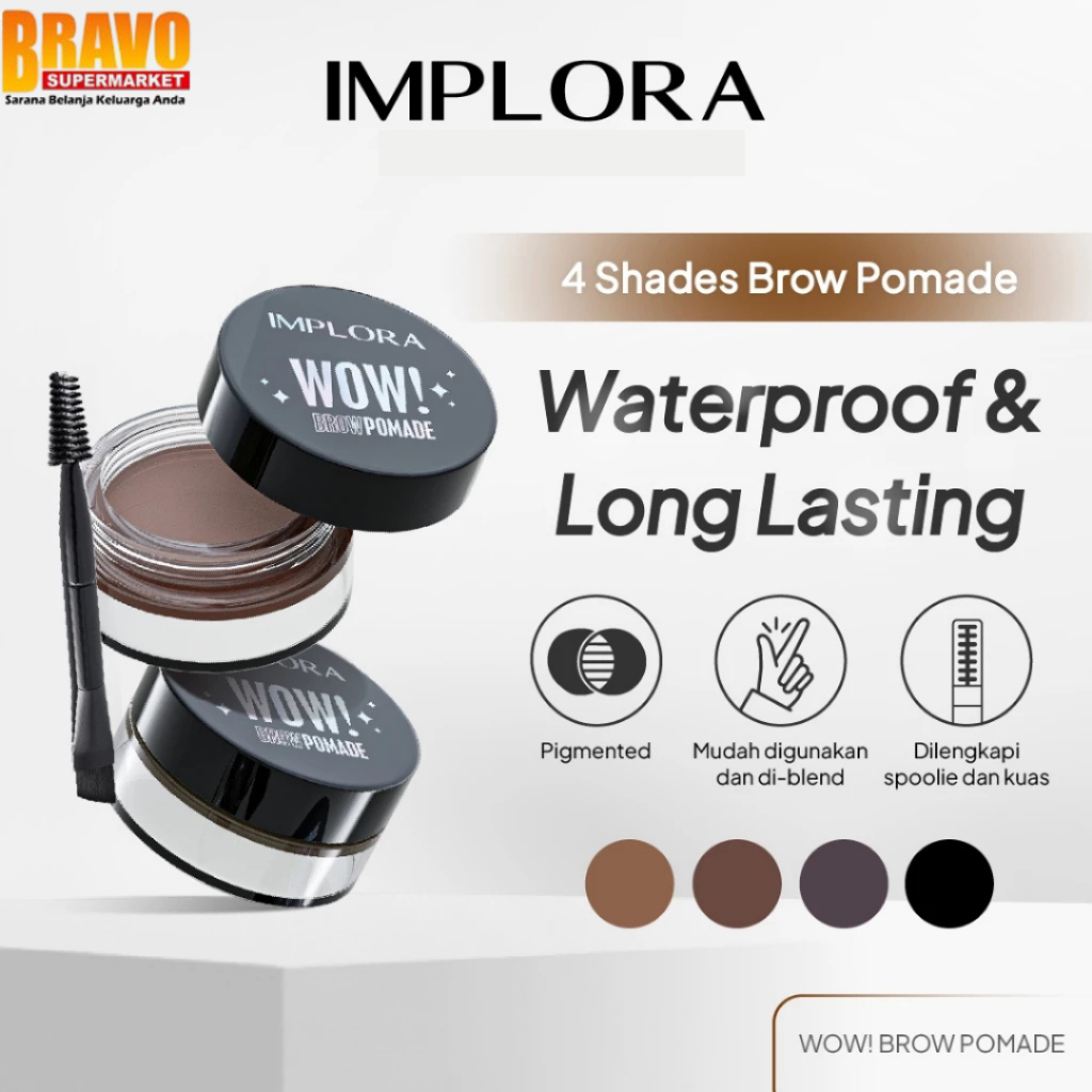 Bravo Bojonegoro - Implora Wow Brow Pomade