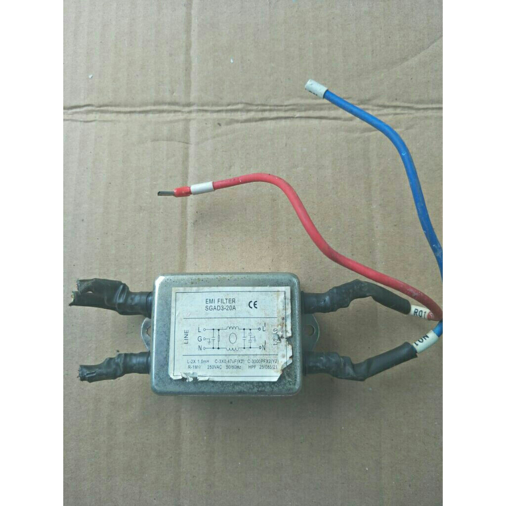 EMI FILTER SGAD3-20A original