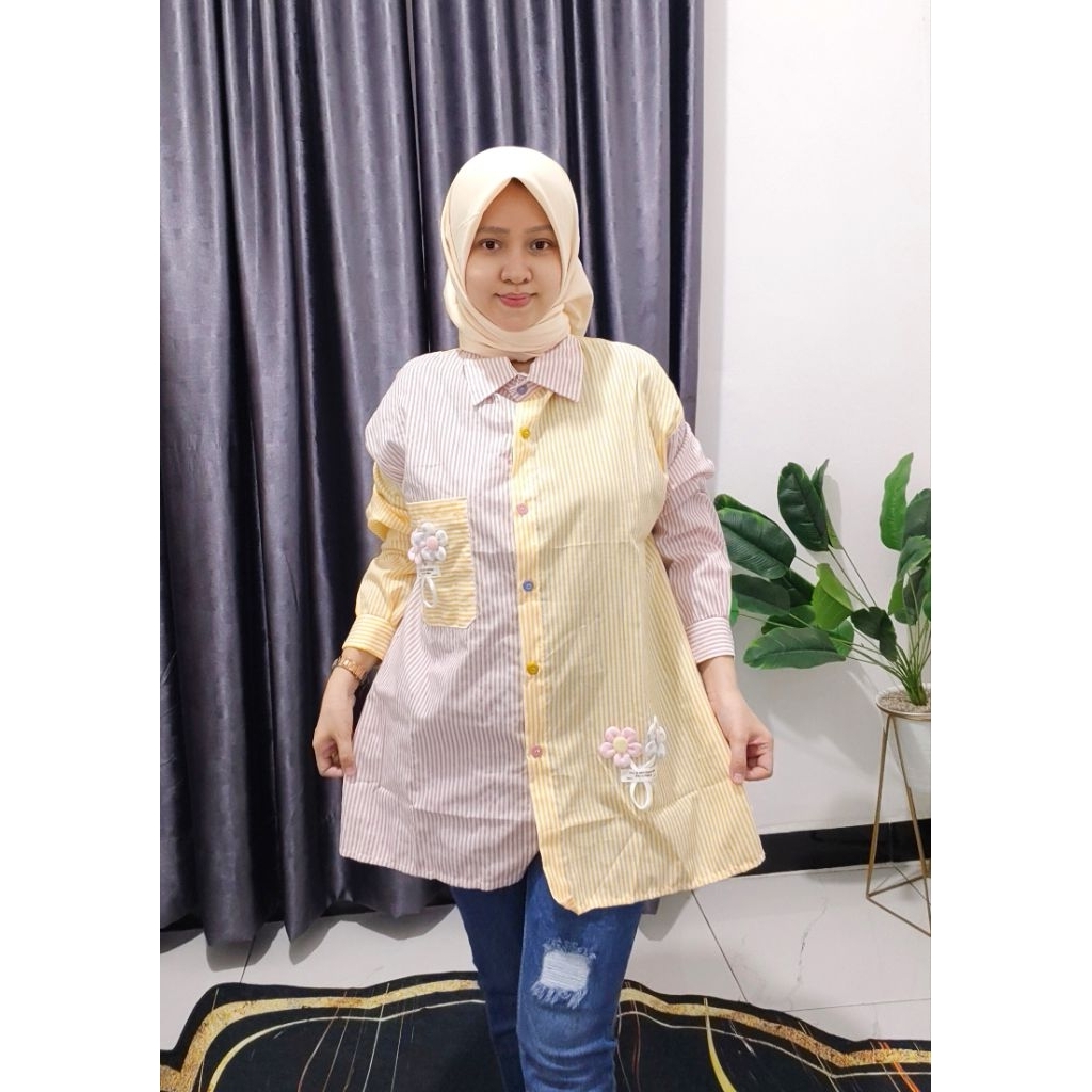 kmj cattoon softyellow-pink