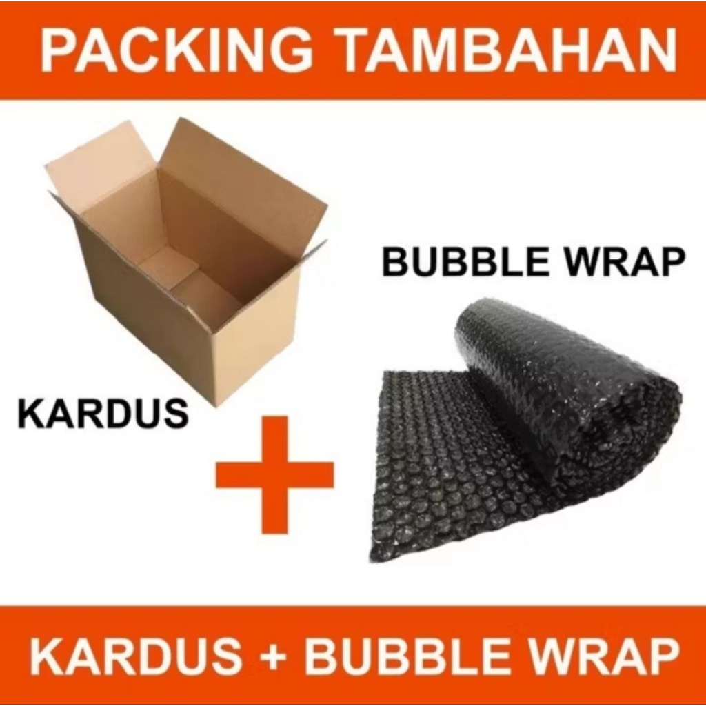 BUBBLE WRAP DAN DUS TAMBAHAN PACKINGAN