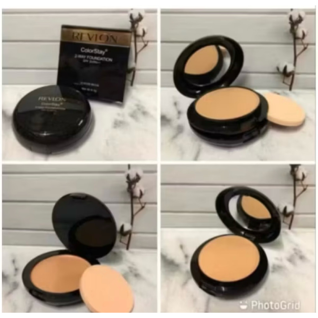 bedak dan foundation revlon