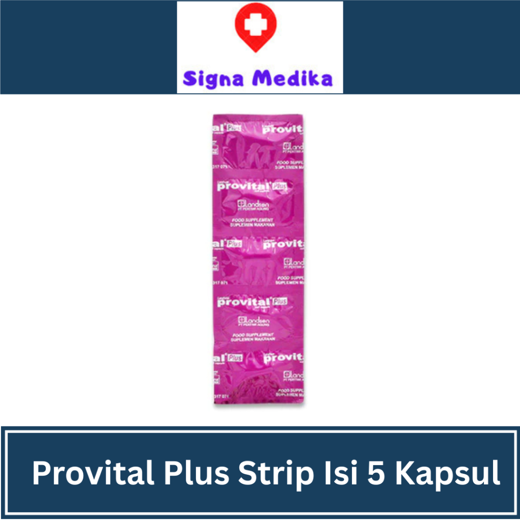 Provital Plus isi 5 Kapsul - Multivitamin
