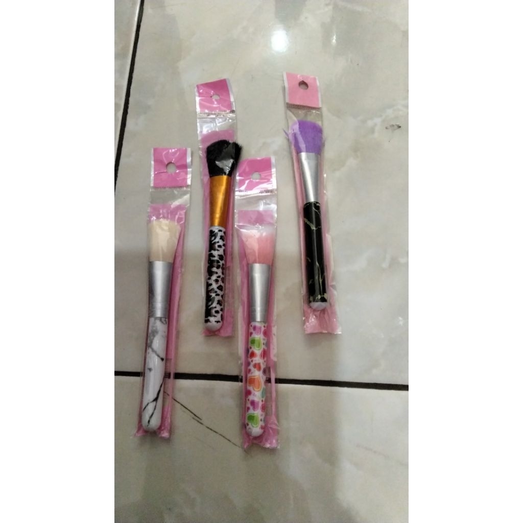Brush blush on
