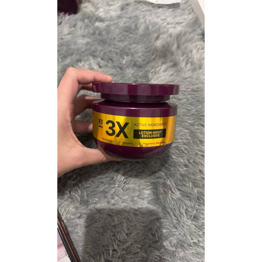 BMG 3x LOTION NIGHT EXCLUSIVE