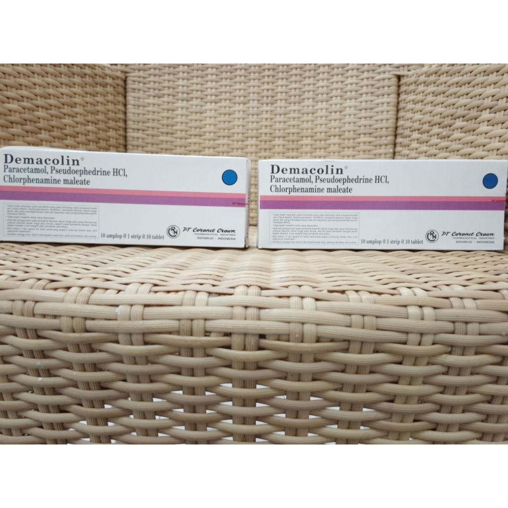 DEMACOLIN ( 1 BOX = 10 STRIP = 100 TABLET )