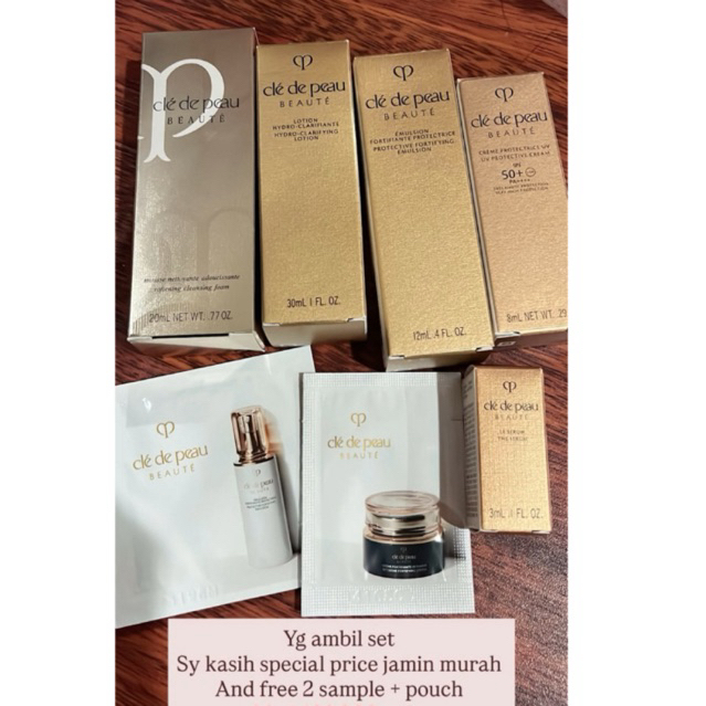 [Ready stock] CDP skincare trial kit set sample size