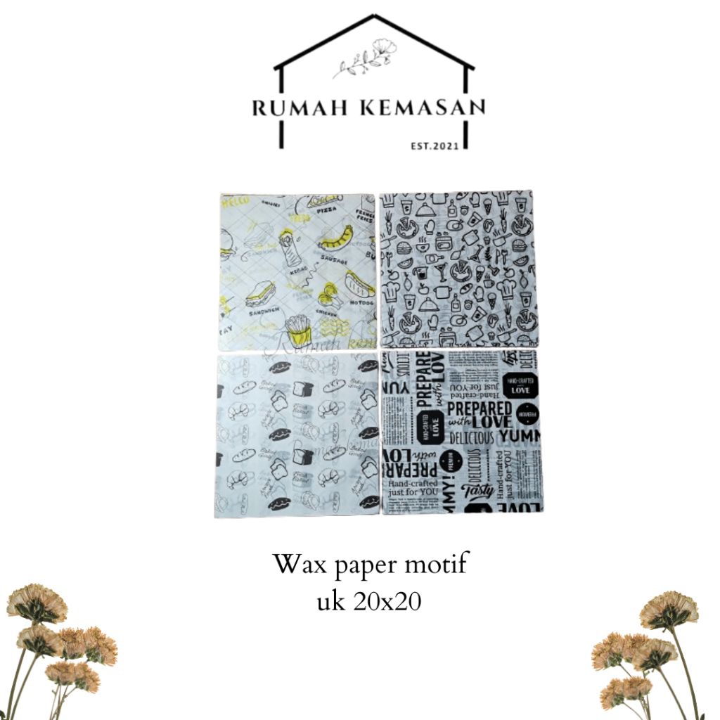wax paper motif