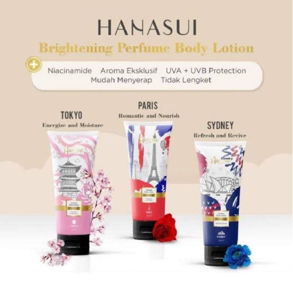 Hanasui Perfume Body Lotion