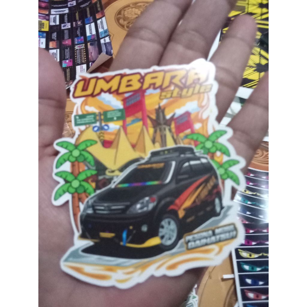 stiker .beli satu gratis satu