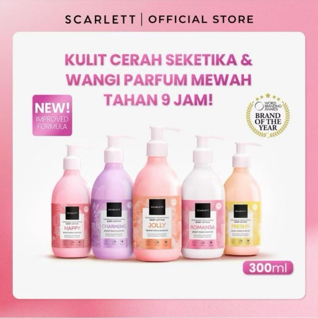 LOTION SCARLETT 300 ML