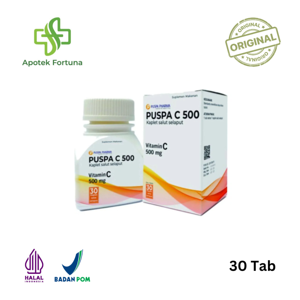 PUSPA C 500 MG  - 30 TAB