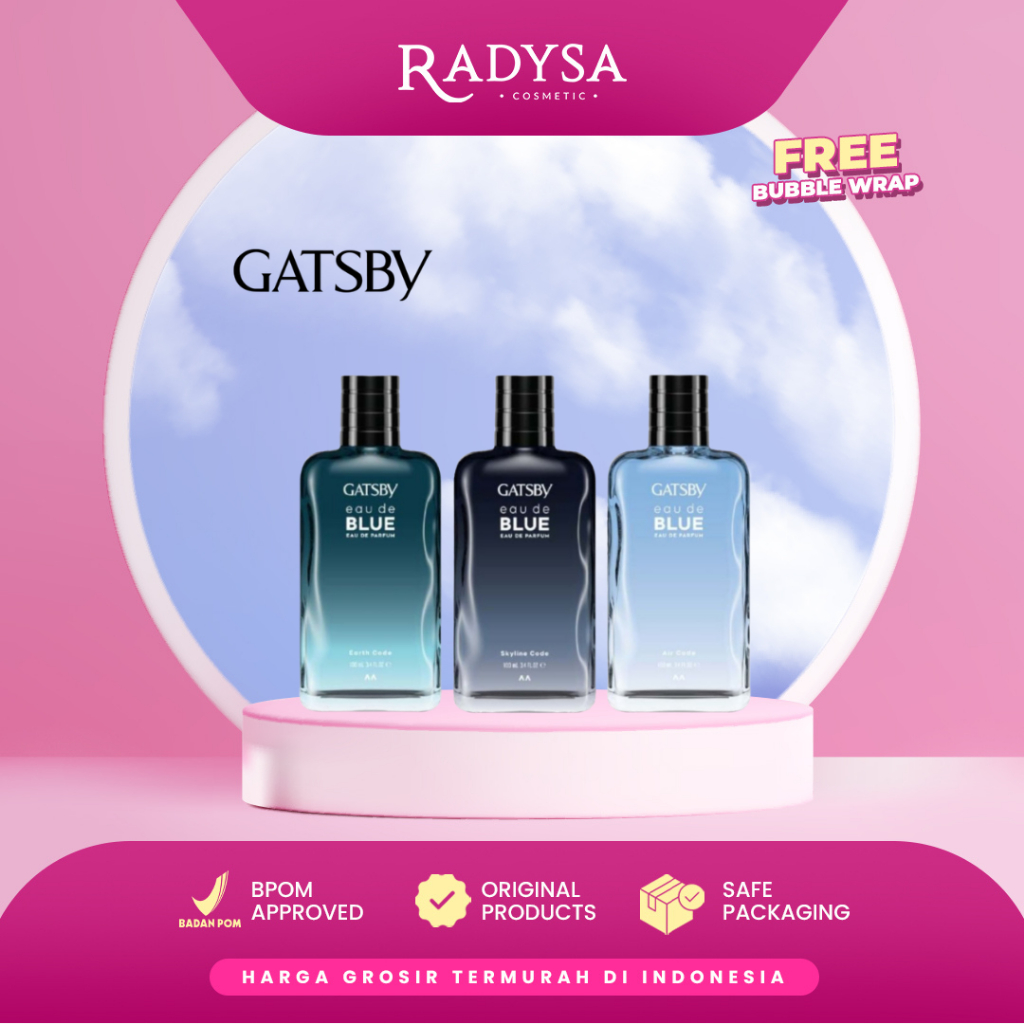 𝐑𝐀𝐃𝐘𝐒𝐀 - GATSBY EAU DE BLUE EDP 100ML