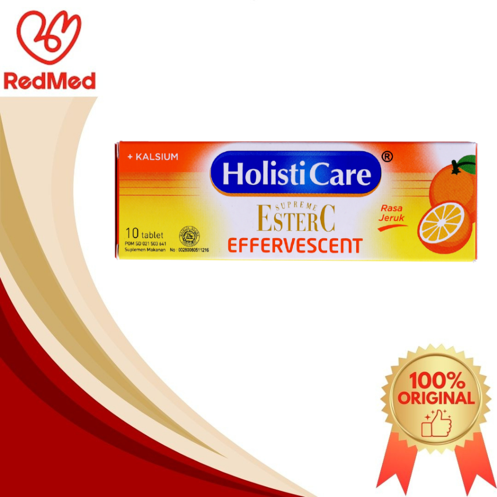 HOLISTICARE SUPREME EFFERVESCENT ORANGE 10PCS