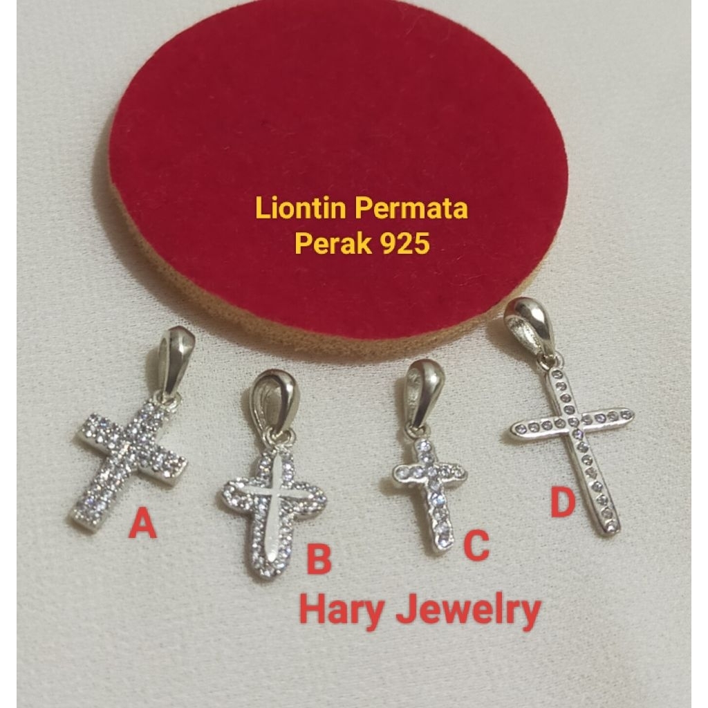 Liontin Permata Perak 925 Silver