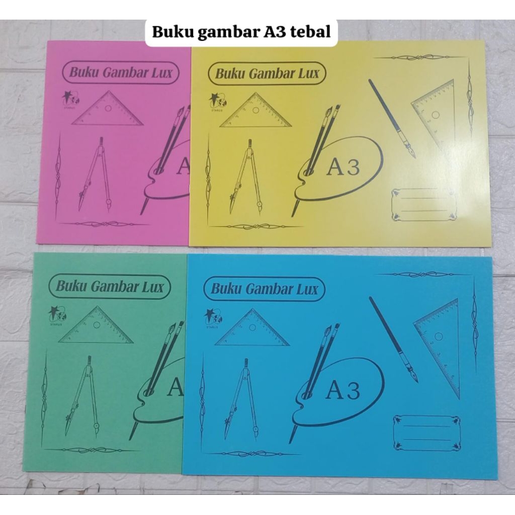 Buku Gambar A3 Tebal