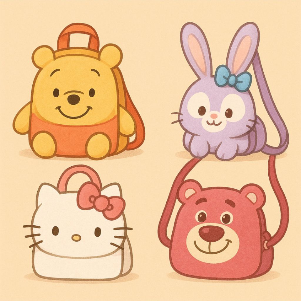 Tas Boneka - Dompet - Pouch - Tempat Pencil