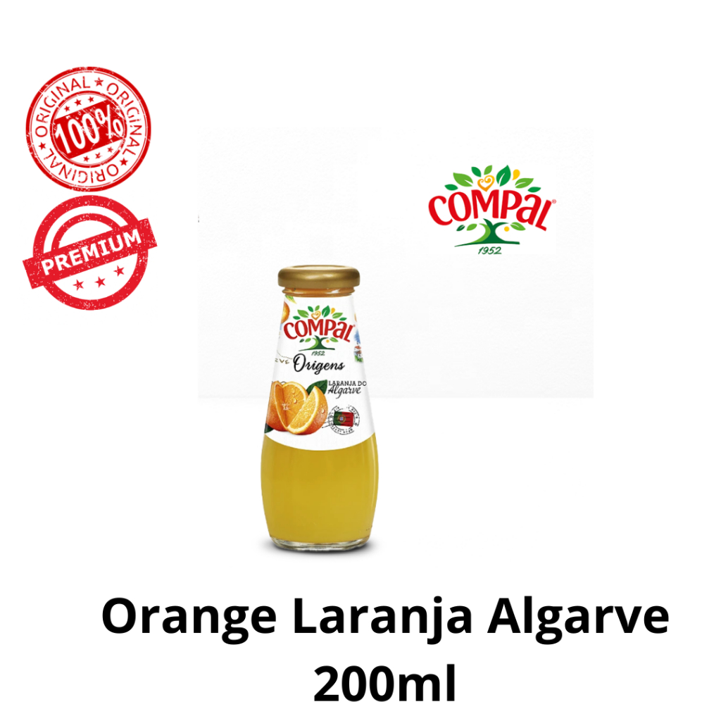 COMPAL NECTAR ALGARVE ORANGE 200ML