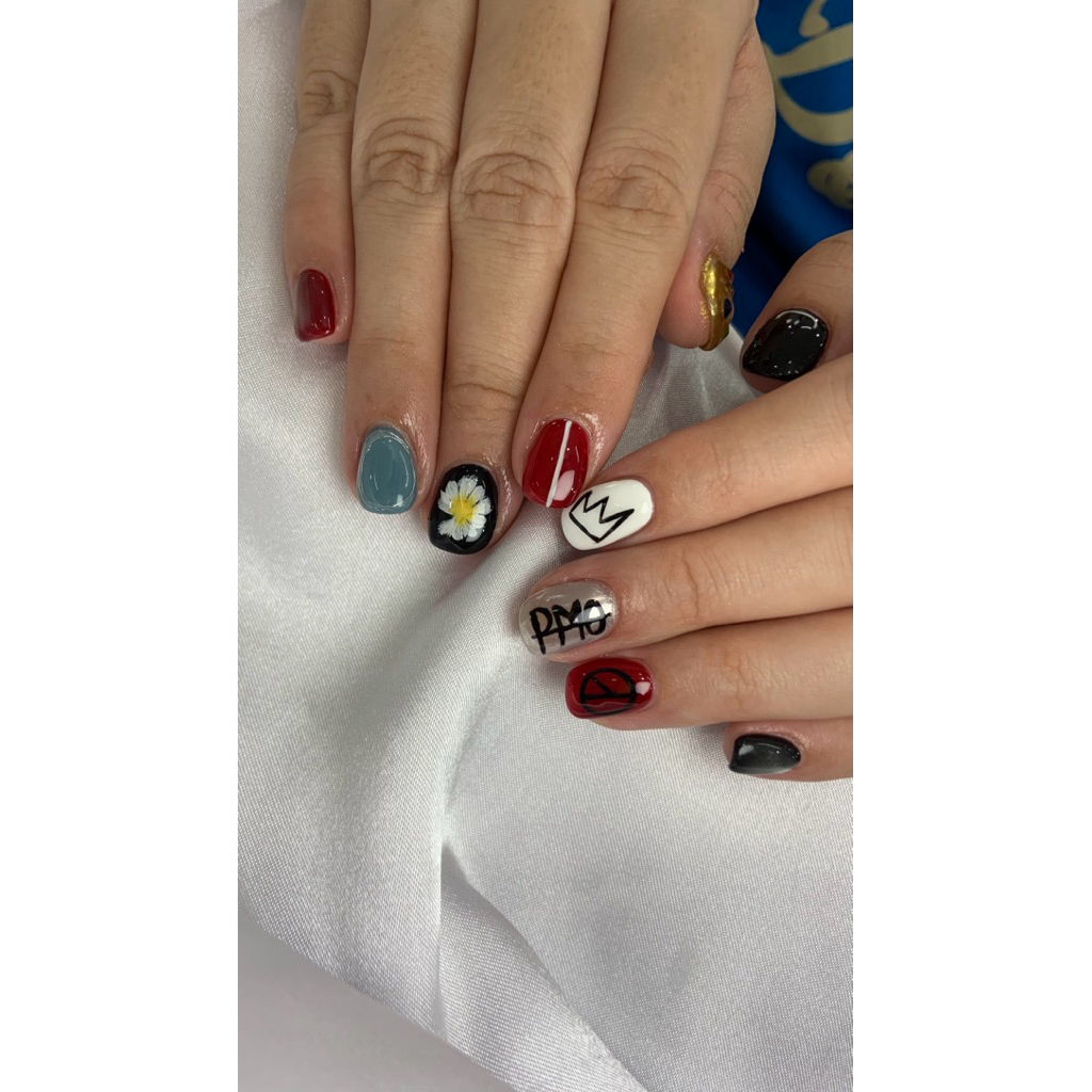 press on nails custom Gdragon