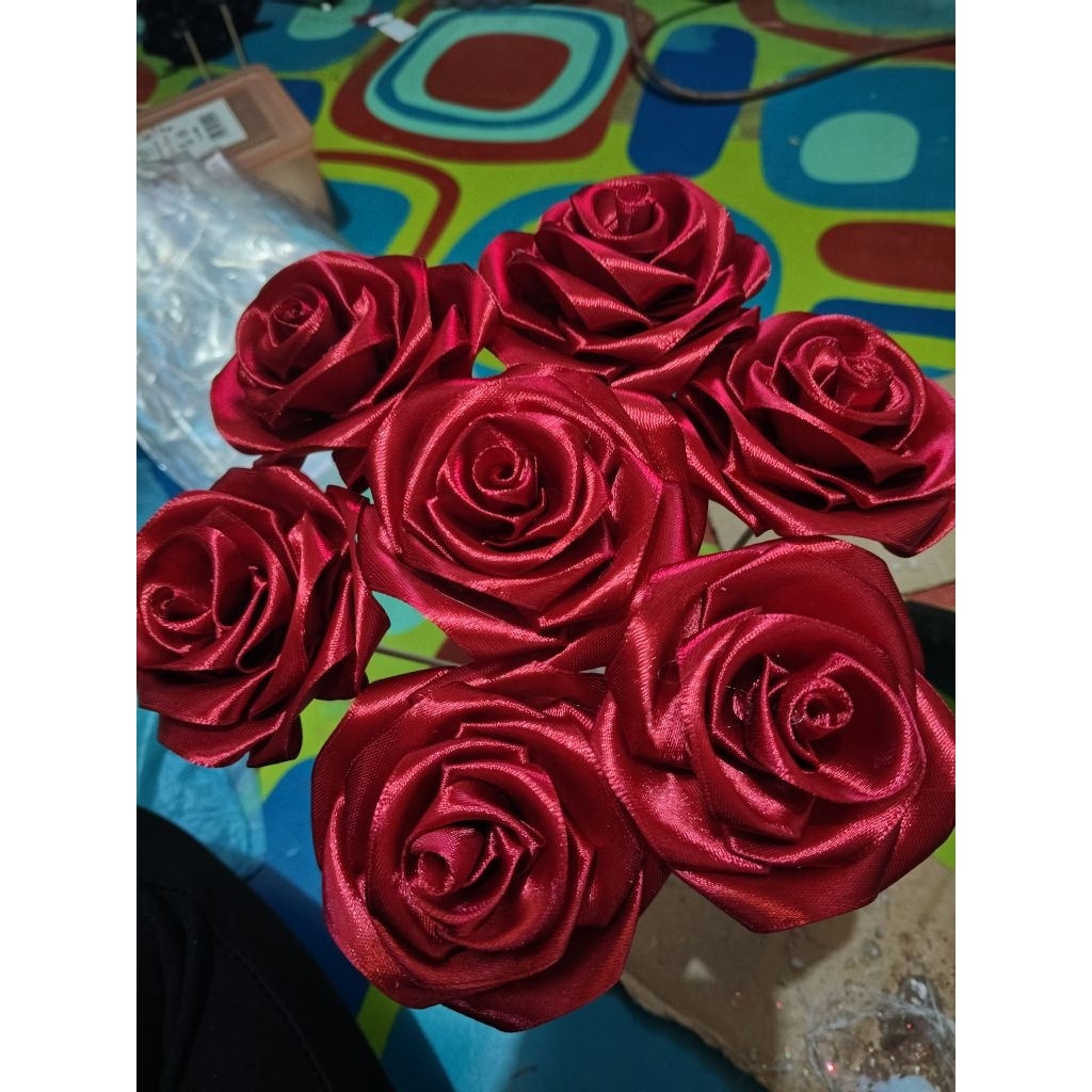 [BUNGA MAWAR SATIN MURAH]
