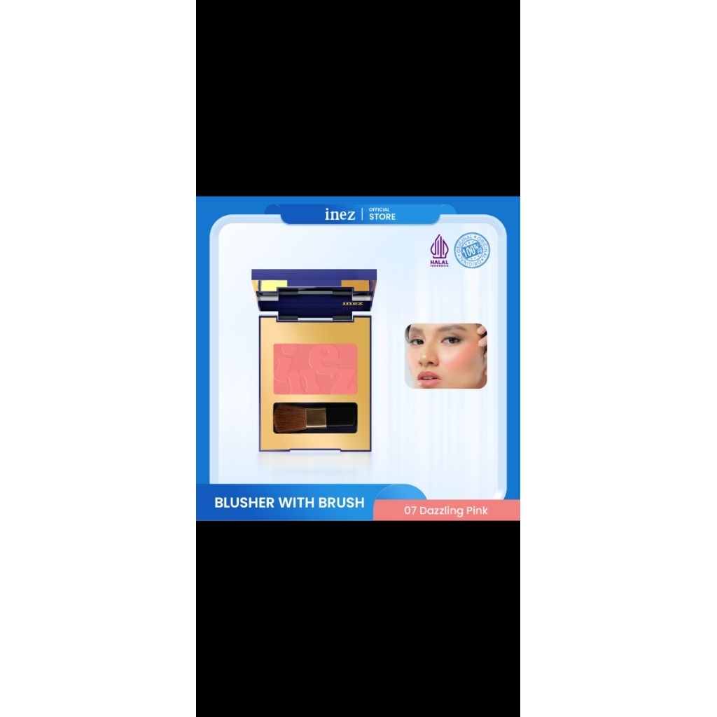 blusher with brush