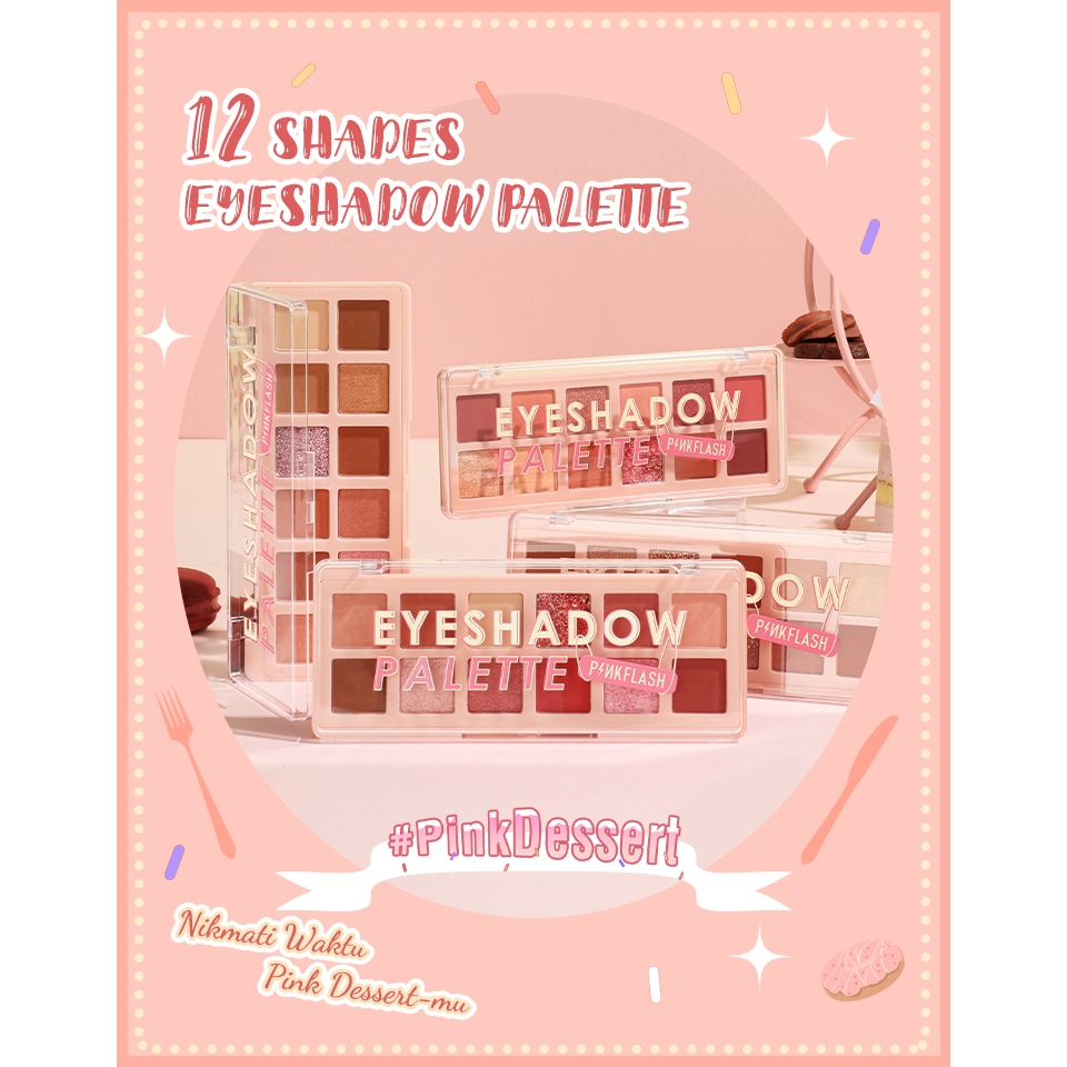 [DE] Pinkflash PF-E15 Pro Touch Eyeshadow Palette 12 Colors
