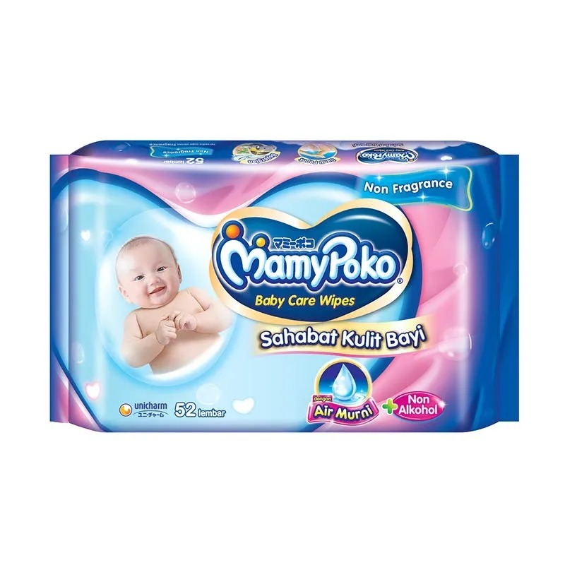 Mamypoko Wipes Reguler 52's