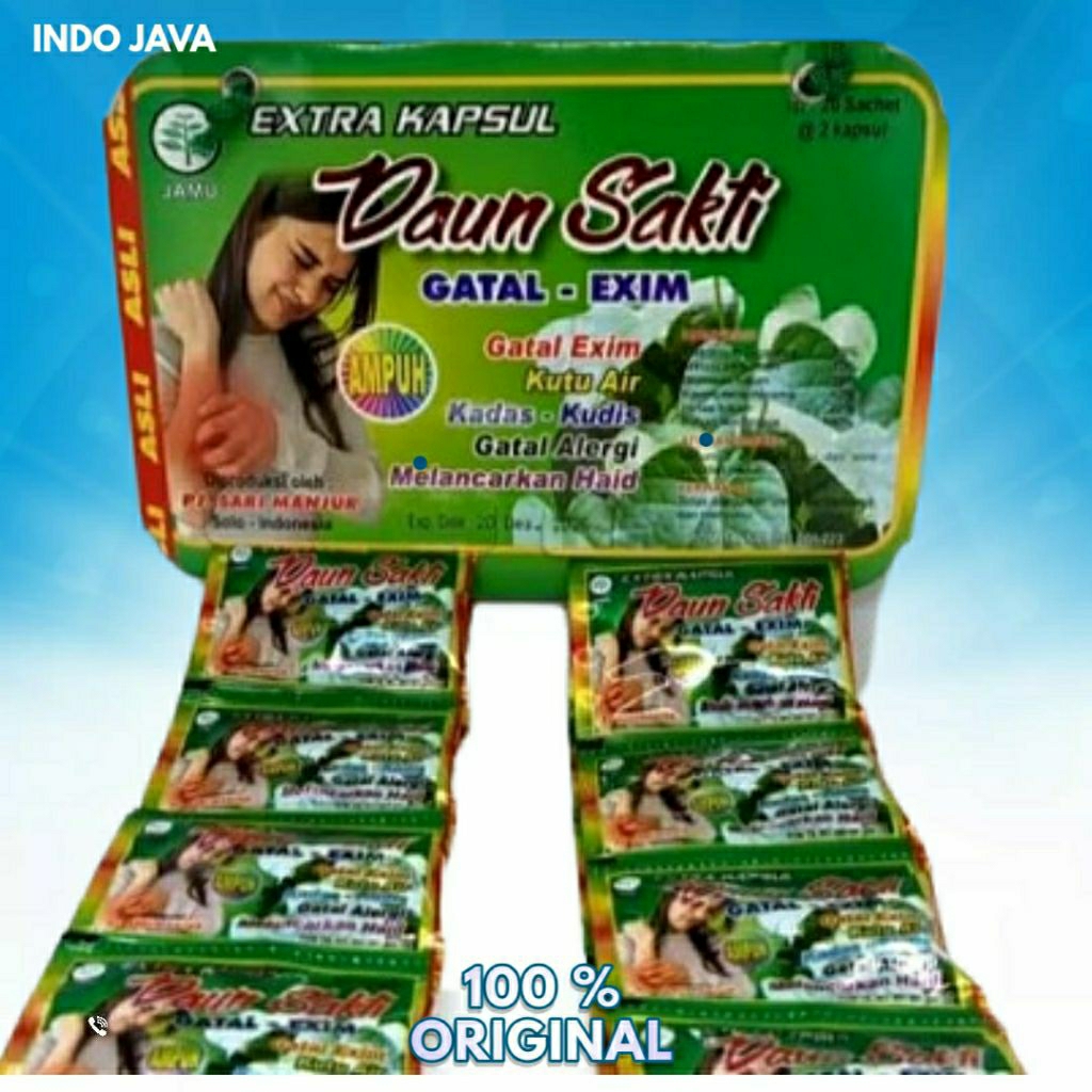DAUN SAKTI KAPSUL 100 % ORIGINAL