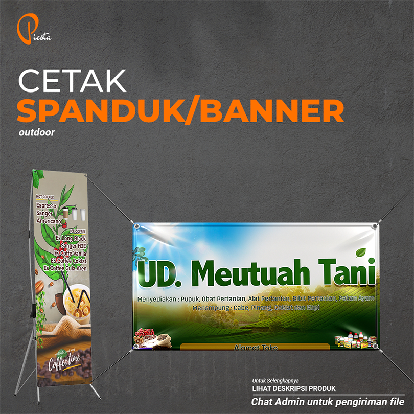 Cetak Spanduk, Banner & Backdrop