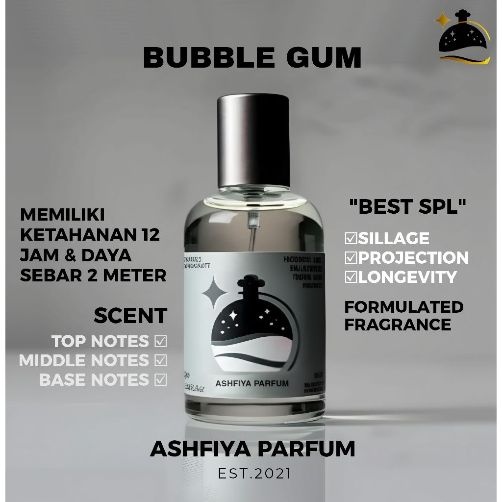 Inspired Parfum Bubble Gum 35ml Premium