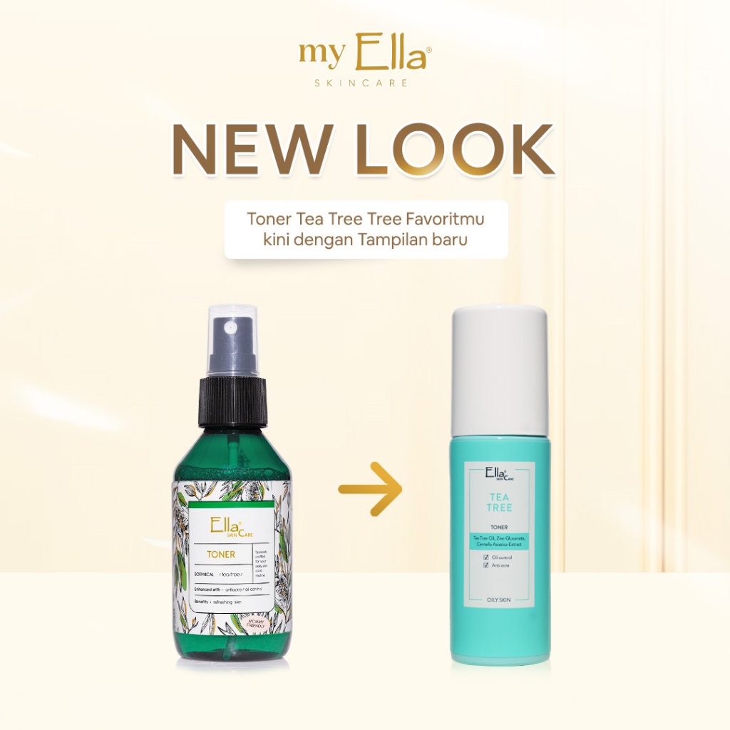 (BISA COD) Toner Tea Tree Ella Skin Care