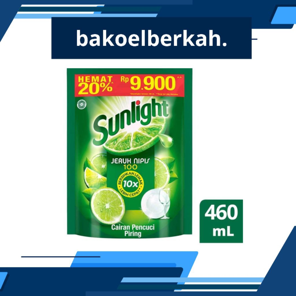 SUNLIGHT SABUN CUCI PIRING 460ML